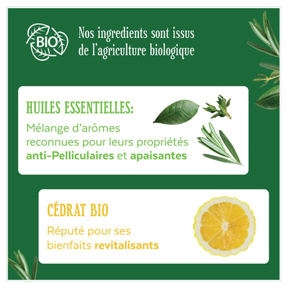 LE PETIT MARSEILLAIS Anti-Dandruff Shampoo with Citron