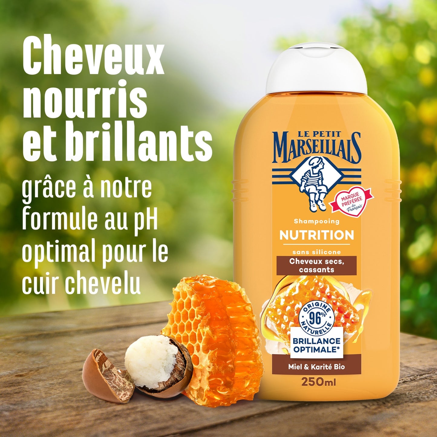 LE PETIT MARSEILLAIS Shea Butter/Honey Shampoo