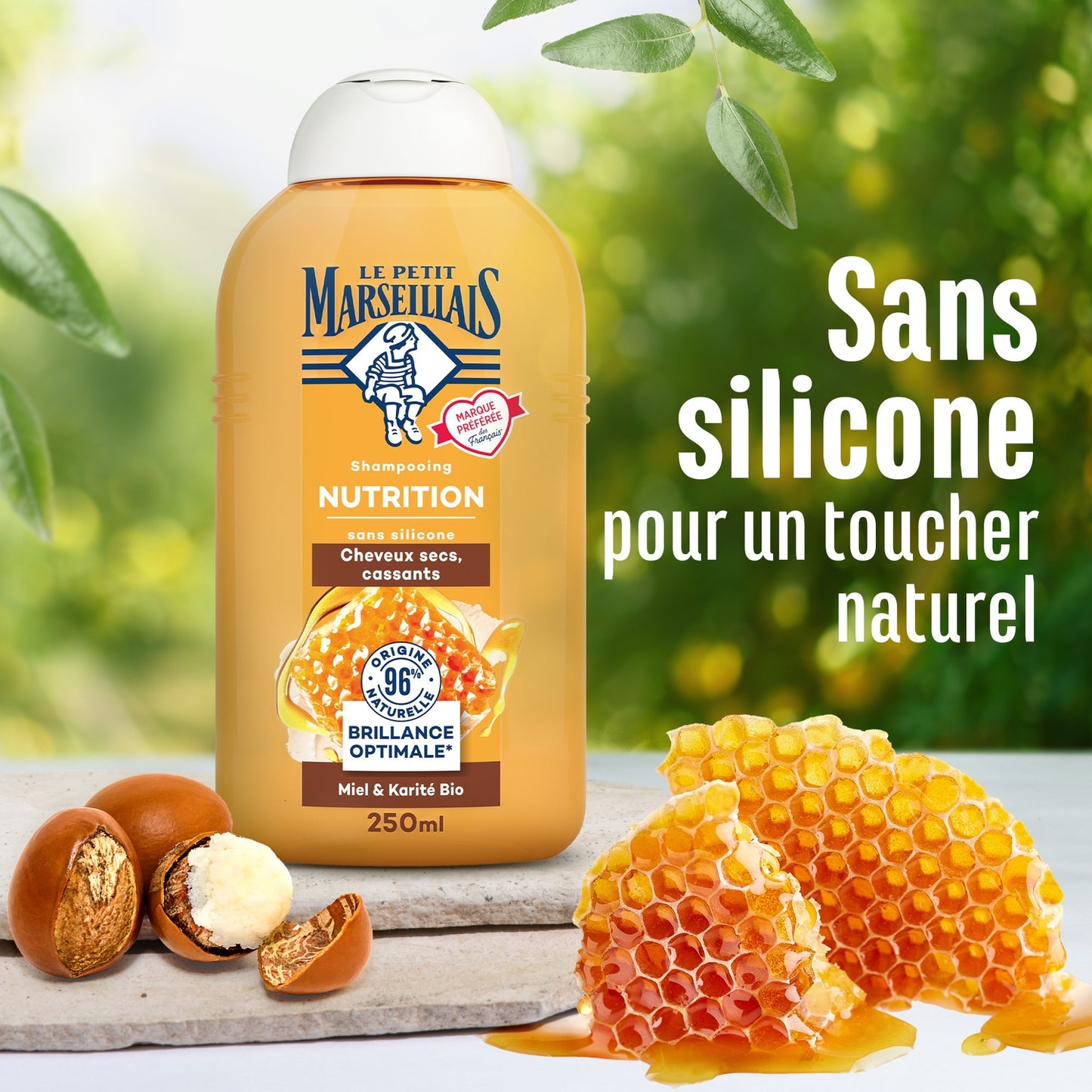 LE PETIT MARSEILLAIS Shea Butter/Honey Shampoo