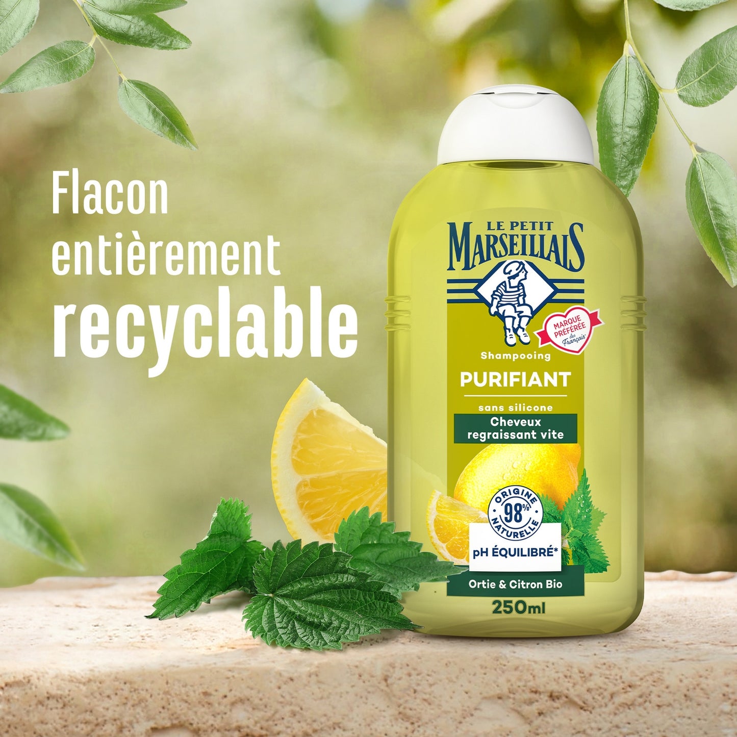 Nettle and Lemon Shampoo LE PETIT MARSEILLAIS