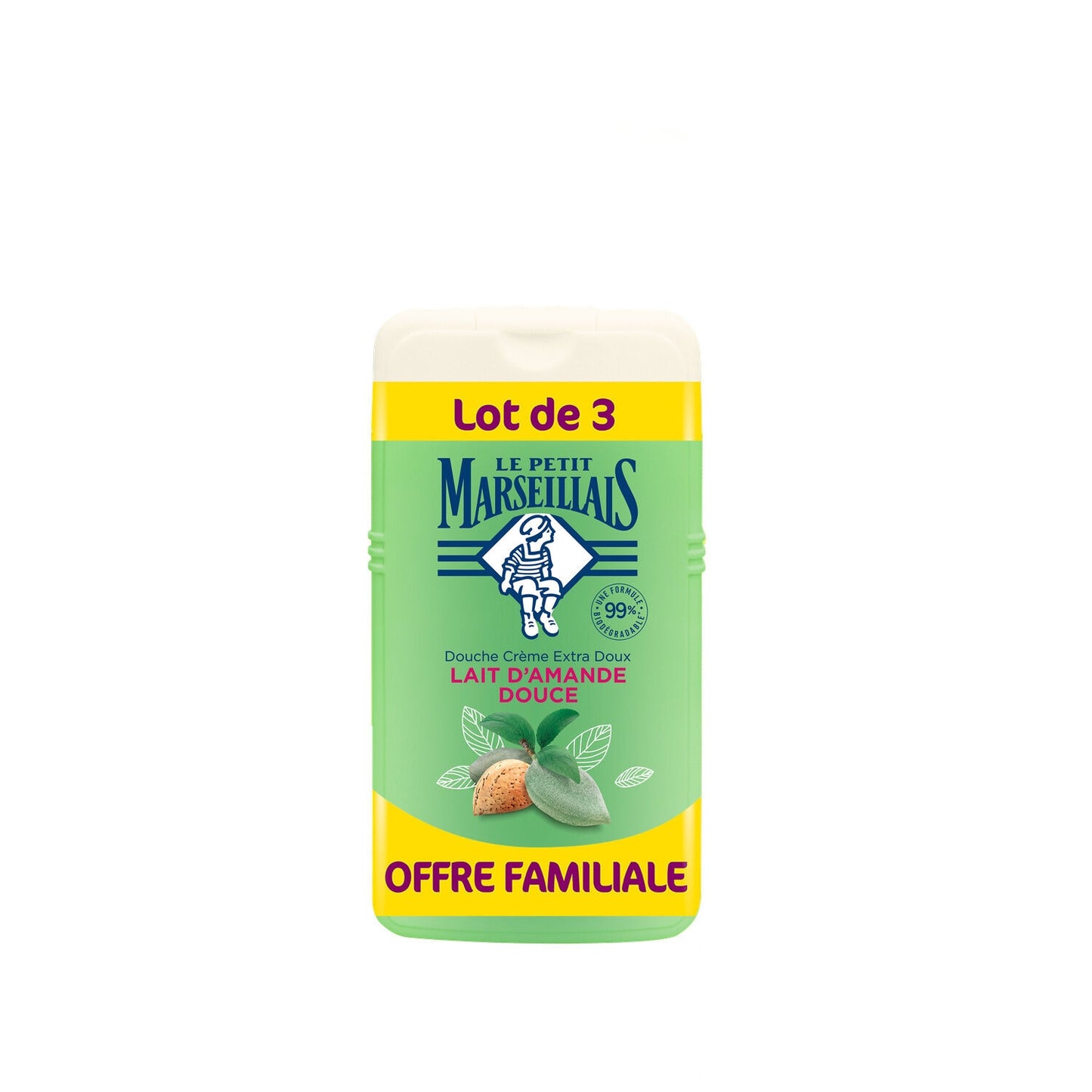 Shower Gel Soft Cream Soft Cream Sweet Almond Milk LE PETIT MARSEILLAIS