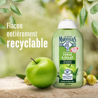 LE PETIT MARSEILLAIS Apple/Olive Leaf Shampoo