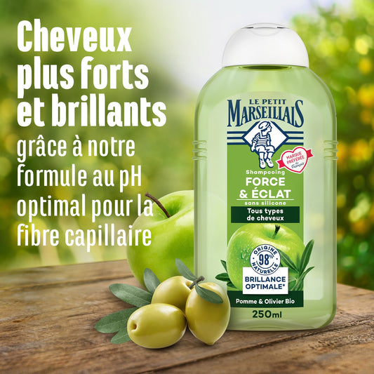 LE PETIT MARSEILLAIS Apple/Olive Leaf Shampoo