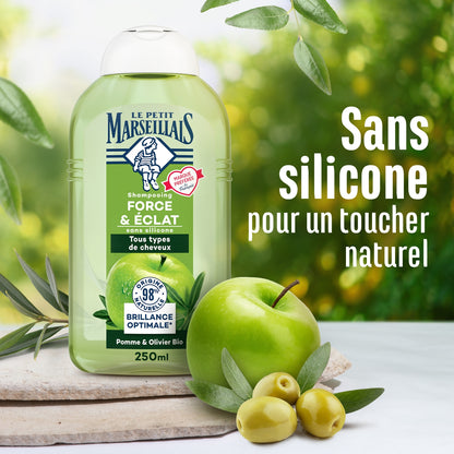 LE PETIT MARSEILLAIS Apple/Olive Leaf Shampoo