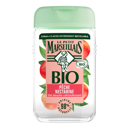 Organic Peach Nectarine Refreshing Shower Gel LE PETIT MARSEILLAIS