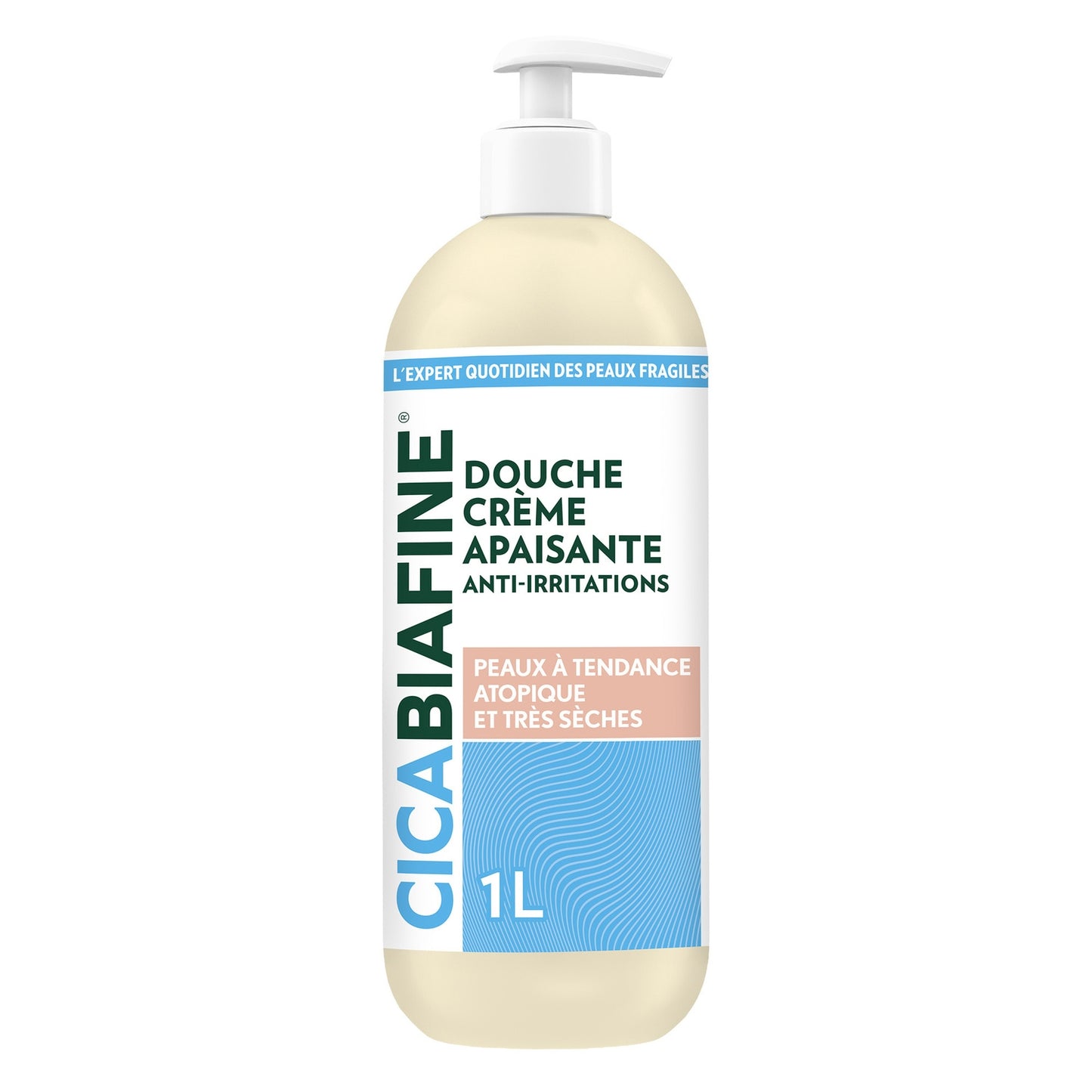 Crème de douche Peaux Sensibles Anti-irritations CICABIAFINE 