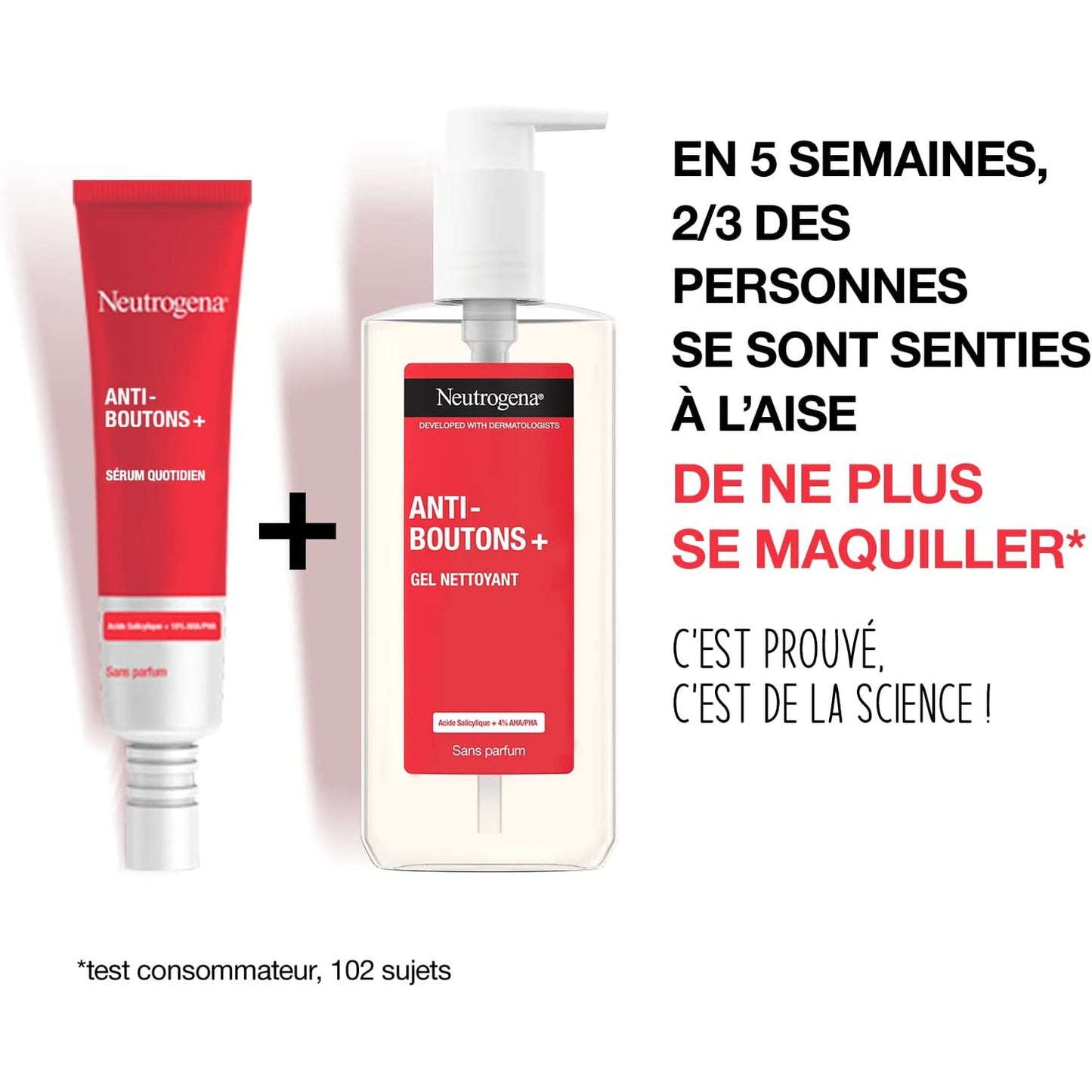 NEUTROGENA Daily Serum and Anti-Blemish Cleansing Gel