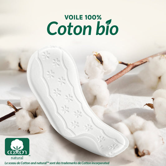 VANIA 100% Organic Cotton Comfort Panty Liners