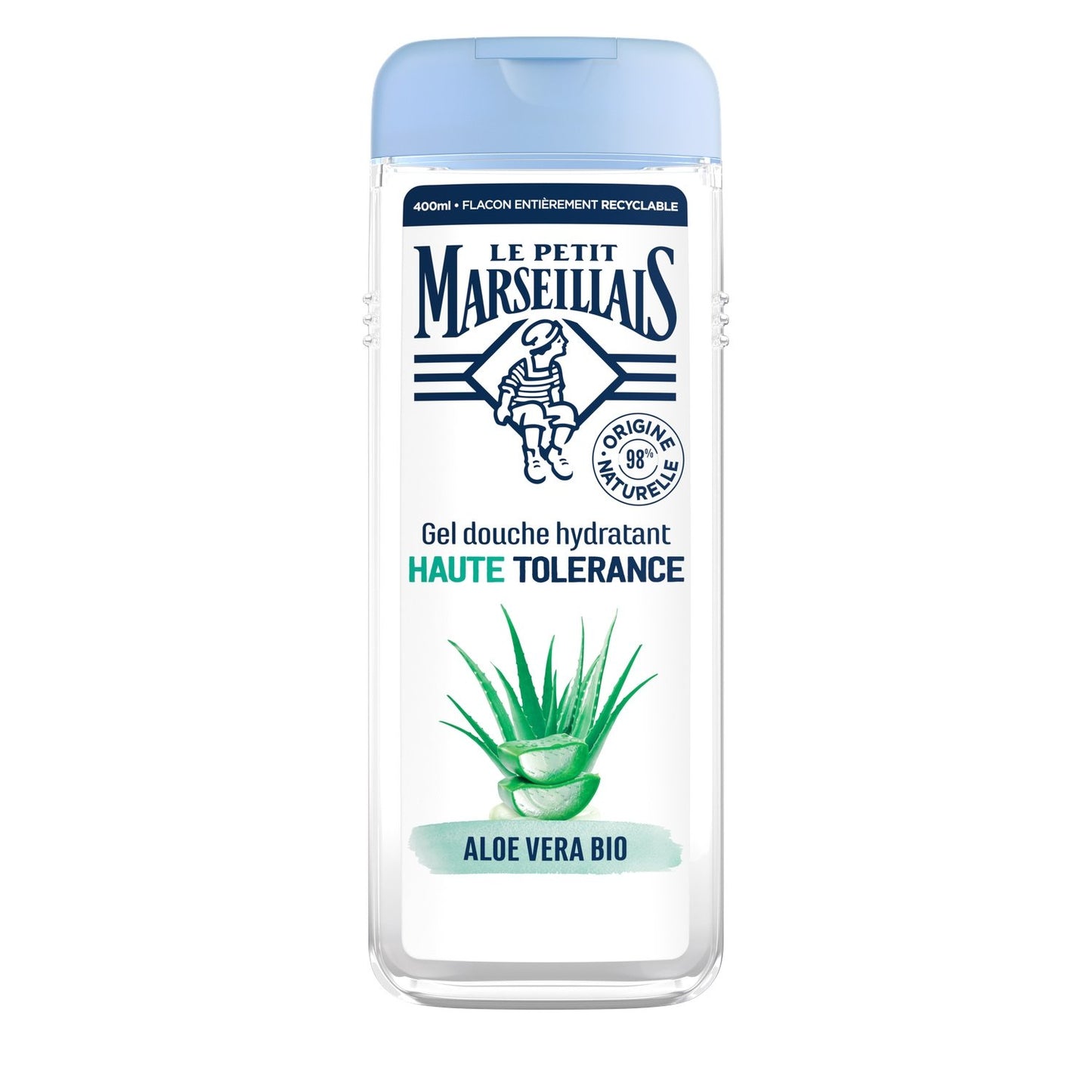 High Tolerance Moisturizing Shower Gel with Organic Aloe Vera LE PETIT MARSEILLAIS