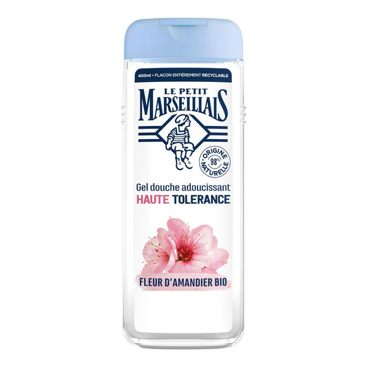 LE PETIT MARSEILLAIS High Tolerance Softening Shower Gel with Organic Almond Blossom