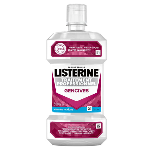 Listerine Fresh Mint Gum Protection Mouthwash