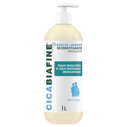 Shower Gel for Fragile Skin and Skin Undergoing Oncological Treatment Gently Cleanses CICABIAFINE