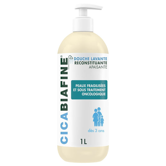 Shower Gel for Fragile Skin and Skin Undergoing Oncological Treatment Gently Cleanses CICABIAFINE