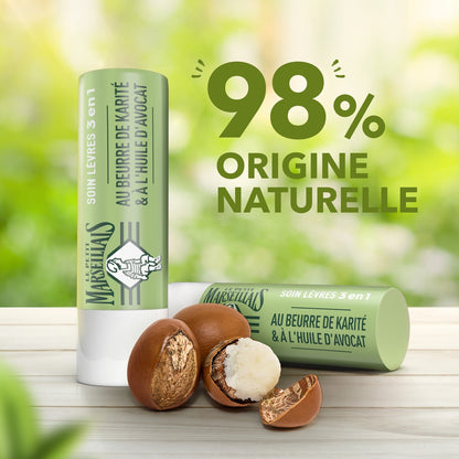 Lip Care Protects Nourishes Repairs with Shea Butter &amp; Avocado Oil LE PETIT MARSEILLAIS