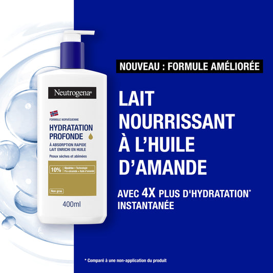 Body Lotion for Very Dry Skin 48h Hydration Enriched with NEUTROGENA Oil