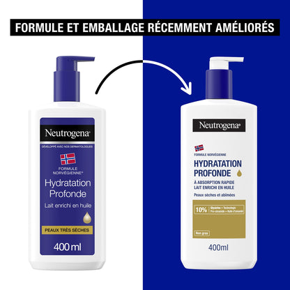 Körperlotion für sehr trockene Haut, 48 Stunden Feuchtigkeitsversorgung, angereichert mit NEUTROGENA-Öl