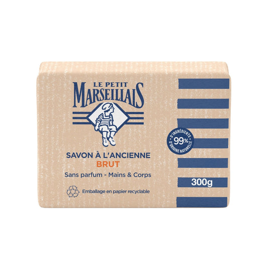 Savon Solide Mains Et Corps Tradition Sans Parfum LE PETIT MARSEILLAIS le savon de 300g
