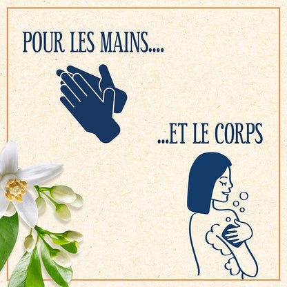Savon Solide Mains Corps Extra Doux Fleur d'Oranger LE PETIT MARSEILLAIS