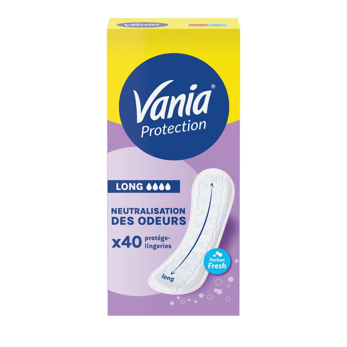 VANIA Odor Neutralizing Long Panty Liners