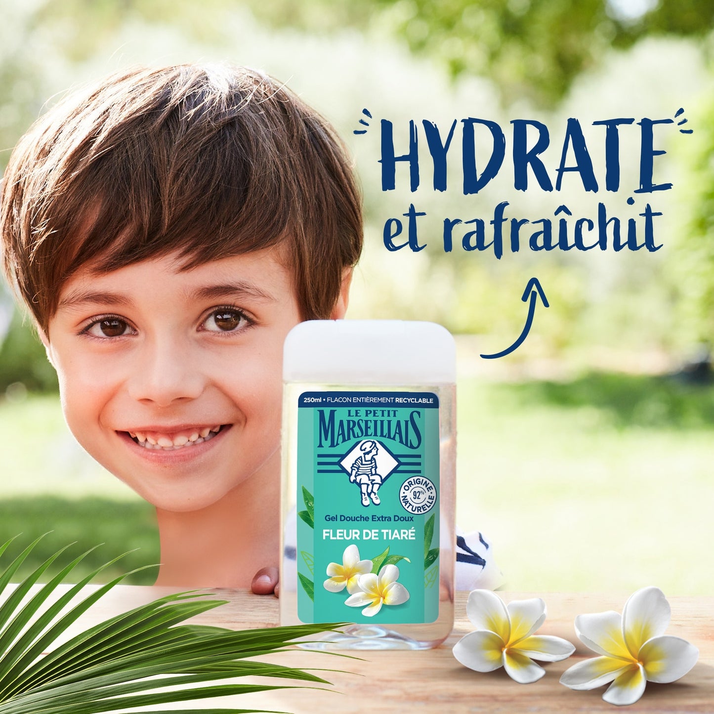 Gel Douche Fleur de Tiaré Hydratant LE PETIT MARSEILLAIS