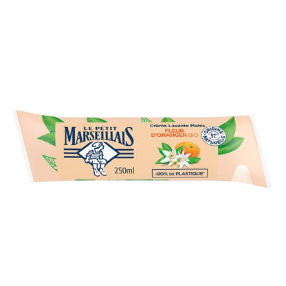 Organic Orange Blossom Hand Wash Cream LE PETIT MARSEILLAIS
