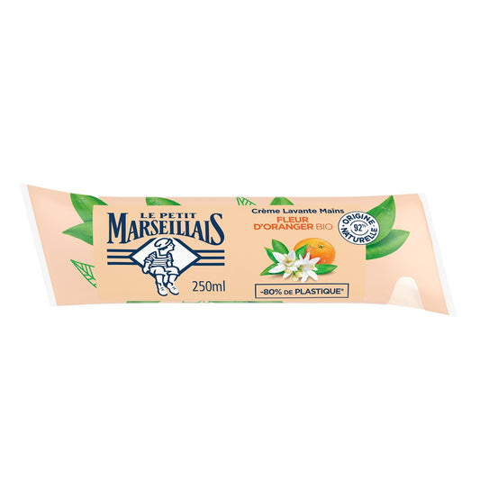 Organic Orange Blossom Hand Wash Cream LE PETIT MARSEILLAIS
