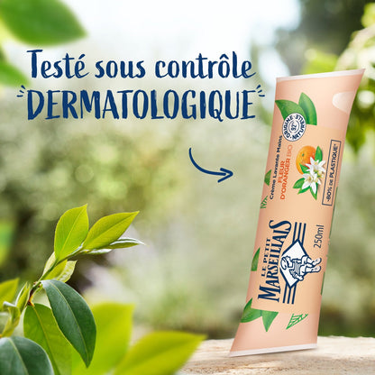 Organic Orange Blossom Hand Wash Cream LE PETIT MARSEILLAIS