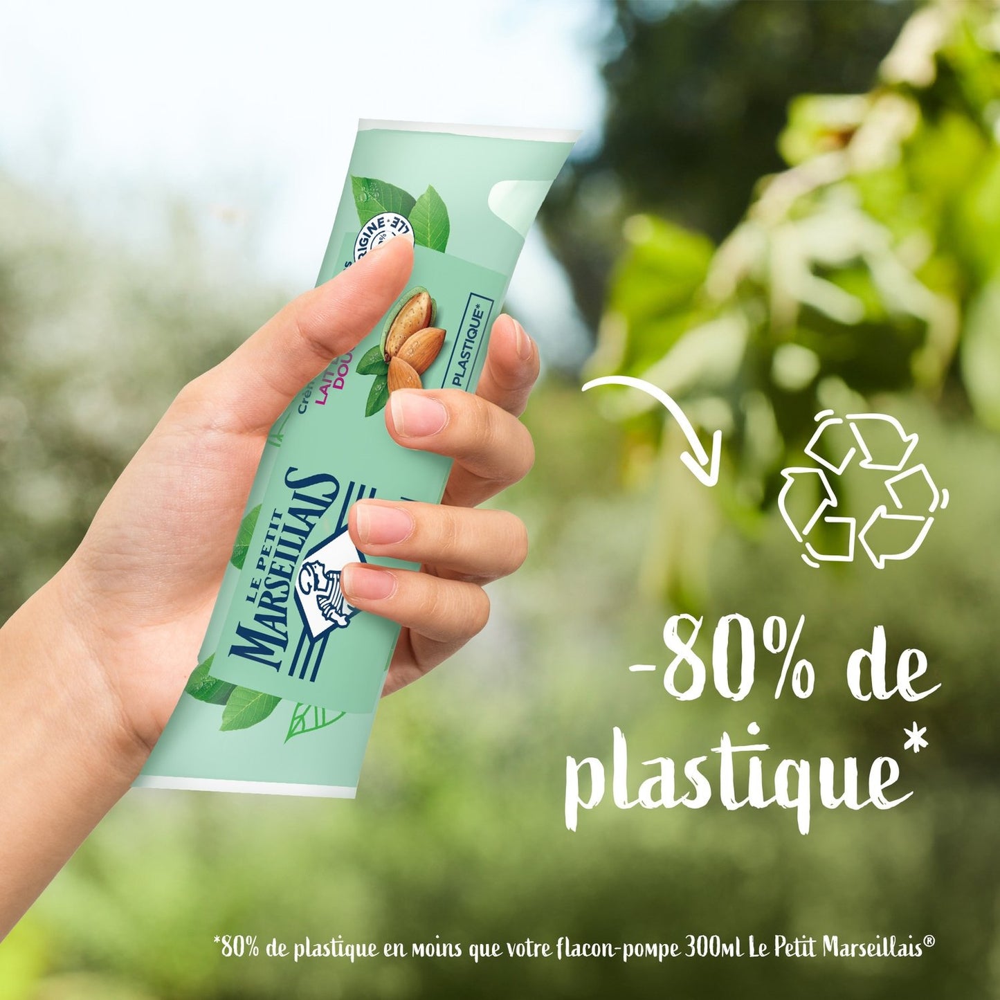 LE PETIT MARSEILLAIS Organic Almond Milk Hand Wash Cream