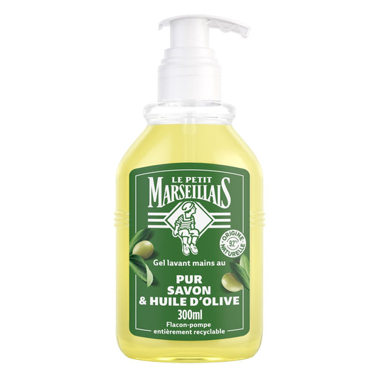 Savon Liquide Mains Huile D'olive LE PETIT MARSEILLAIS le flacon de 300mL