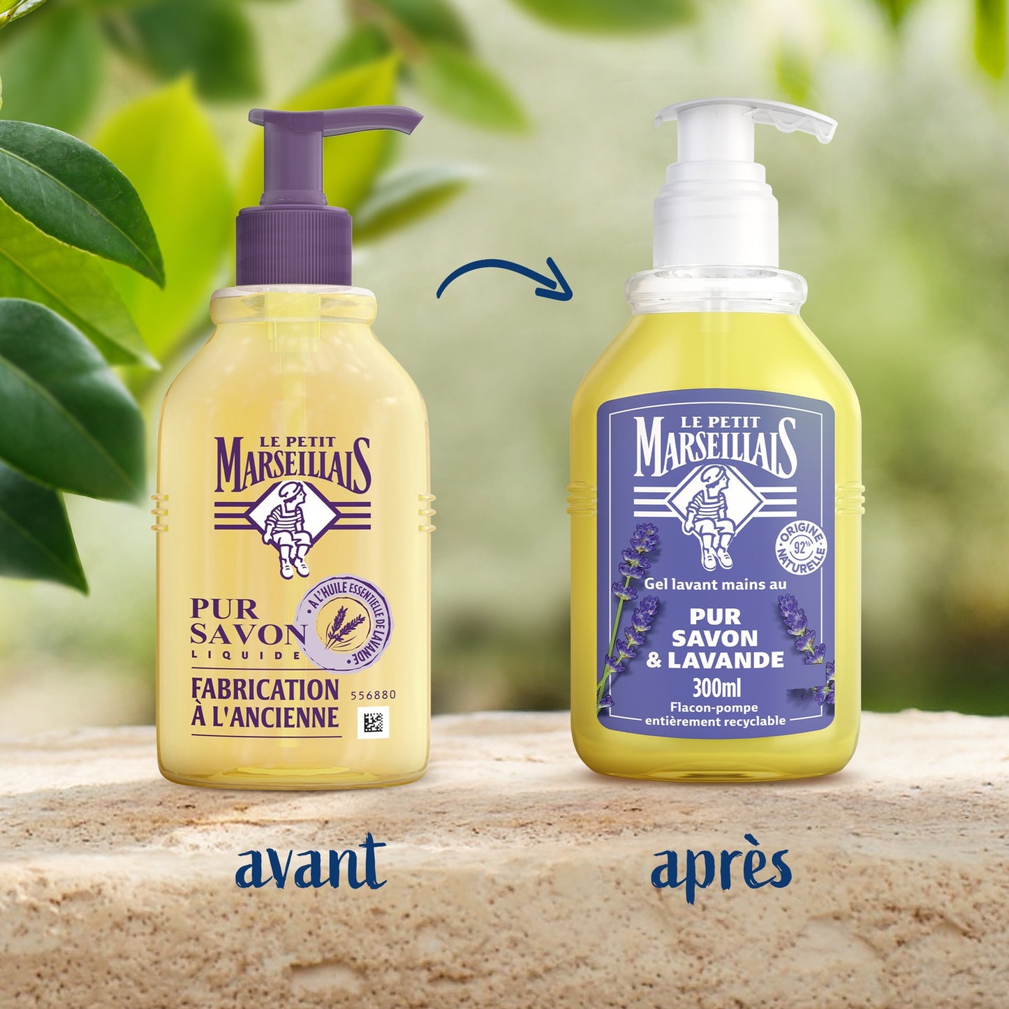 Savon Liquide Mains Pur Savon Lavande LE PETIT MARSEILLAIS