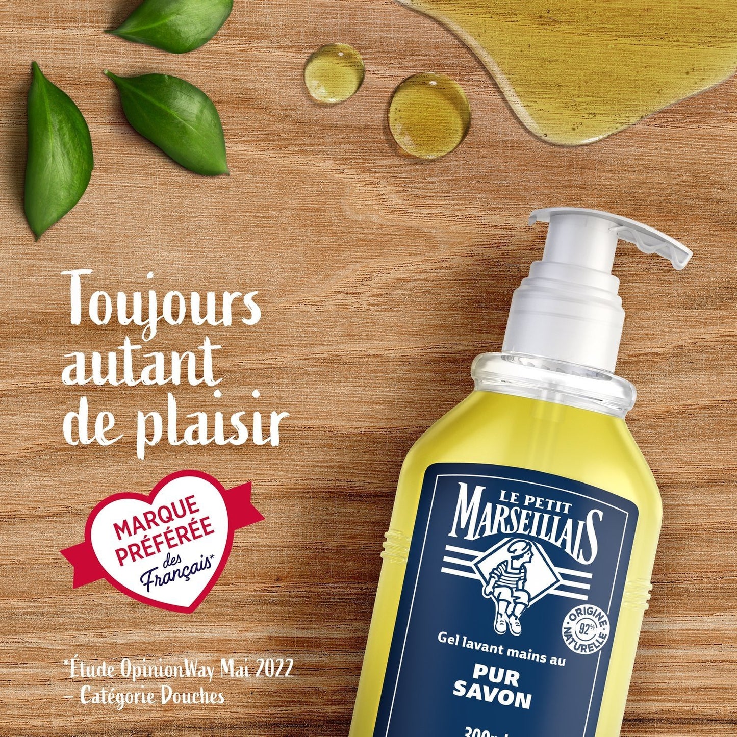 Savon Liquide Recharge Mains Pur Savon LE PETIT MARSEILLAIS