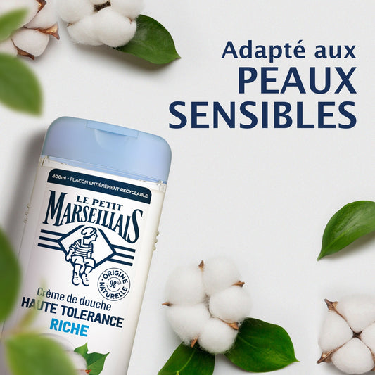 LE PETIT MARSEILLAIS High Tolerance Rich Cotton Flower Shower Cream