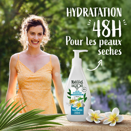 Moisturizing Body Lotion with Monoi LE PETIT MARSEILLAIS