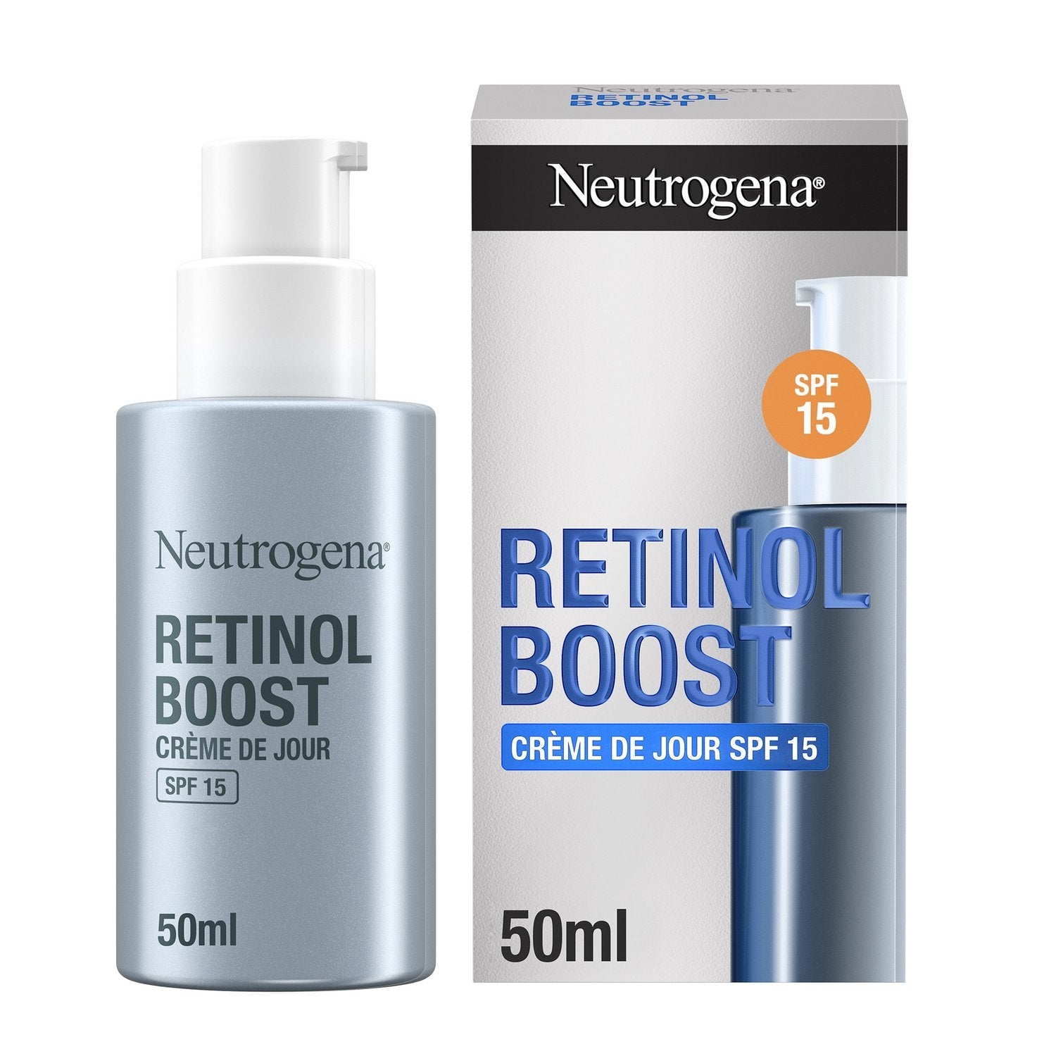Crème de Jour Visage Femme Anti-Âge Retinol Boost Spf 15 NEUTROGENA le flacon de 50mL