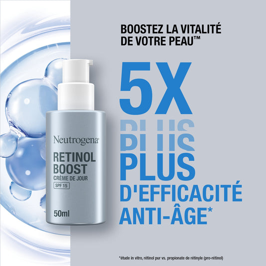 NEUTROGENA Women's Anti-Aging Retinol Boost SPF 15 Face Day Cream