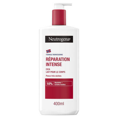 Lait Réparation Intense Apaisant Hydratant Cica Peau Très Sèche NEUTROGENA 