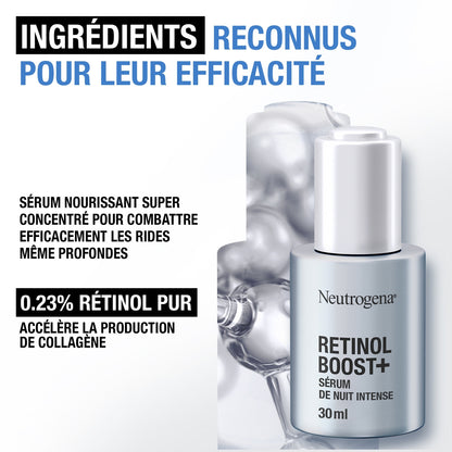 Sérum Visage Nuit Anti-Rides Rides Profondes Retinol Boost NEUTROGENA