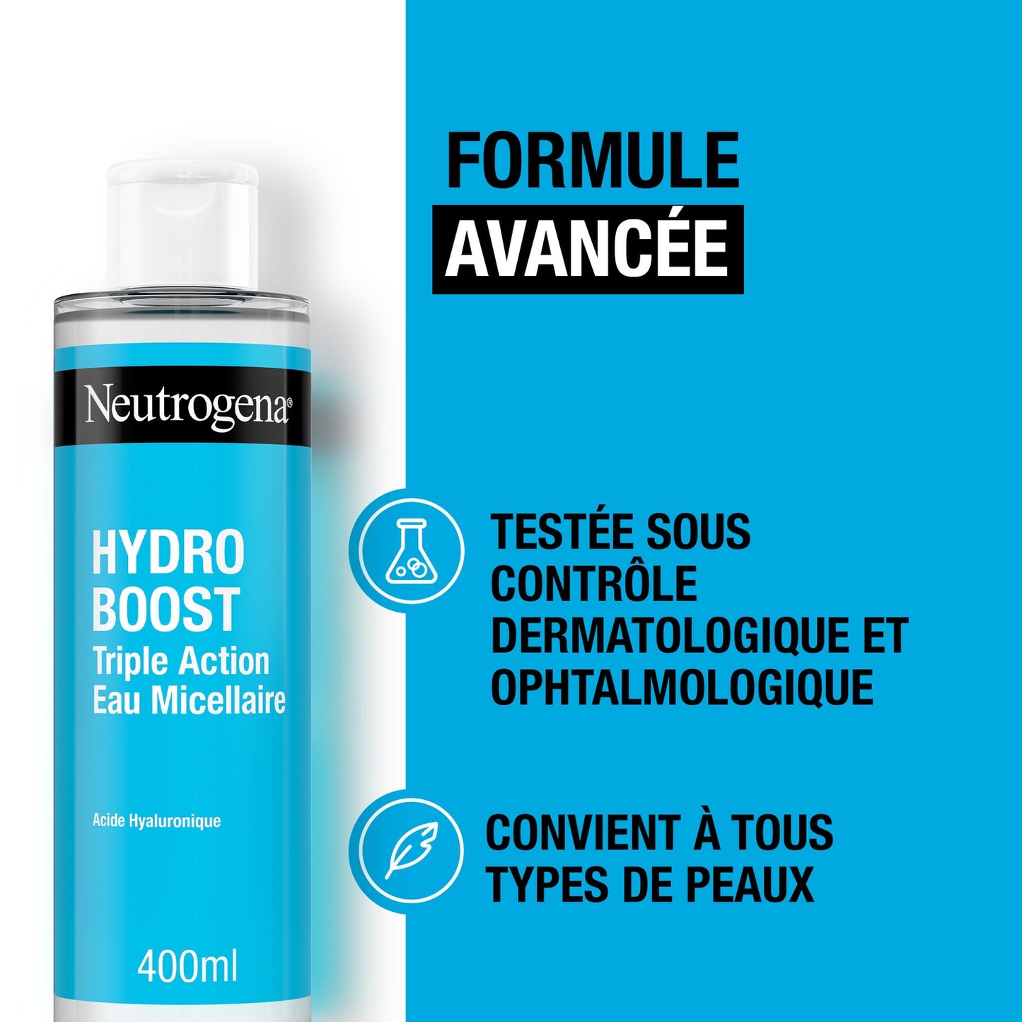 Micellar Face Water Sensitive Skin Hydra Boost Hyaluronic Acid NEUTROGENA