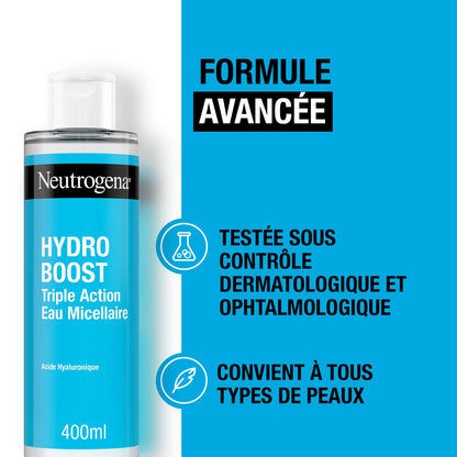 Micellar Face Water Sensitive Skin Hydra Boost Hyaluronic Acid NEUTROGENA