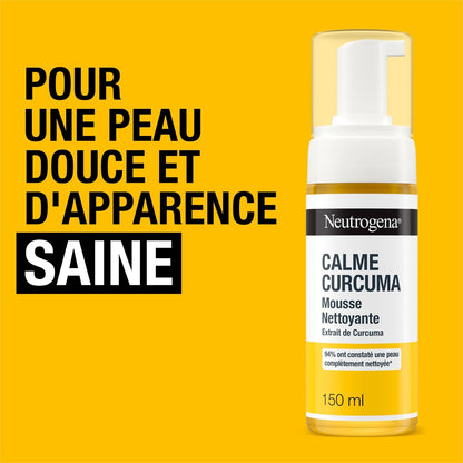 NEUTROGENA Turmeric Calming Face Care Cleansing Foam Turmeric Extract