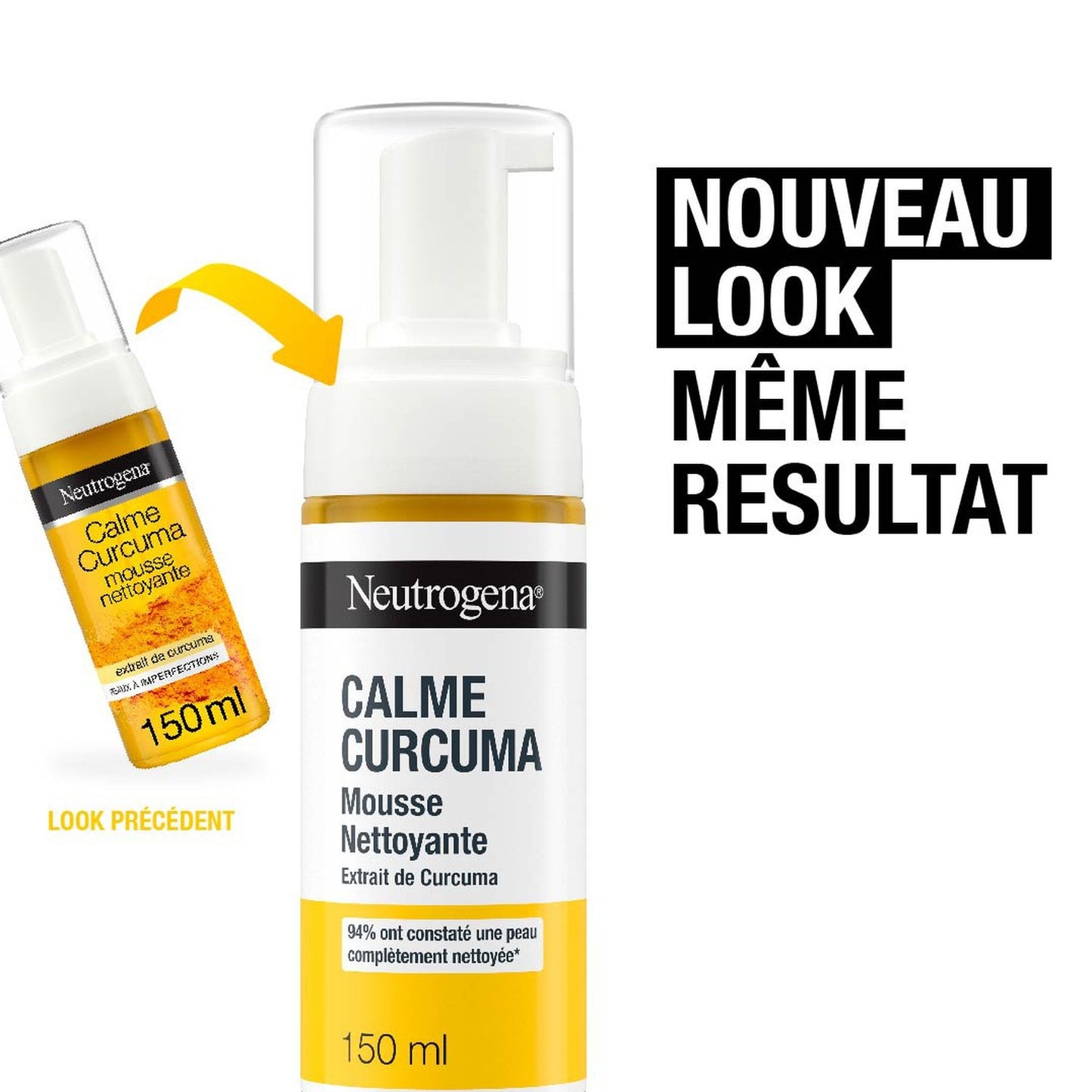 NEUTROGENA Turmeric Calming Face Care Cleansing Foam Turmeric Extract