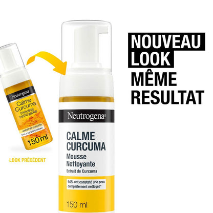 NEUTROGENA Turmeric Calming Face Care Cleansing Foam Turmeric Extract