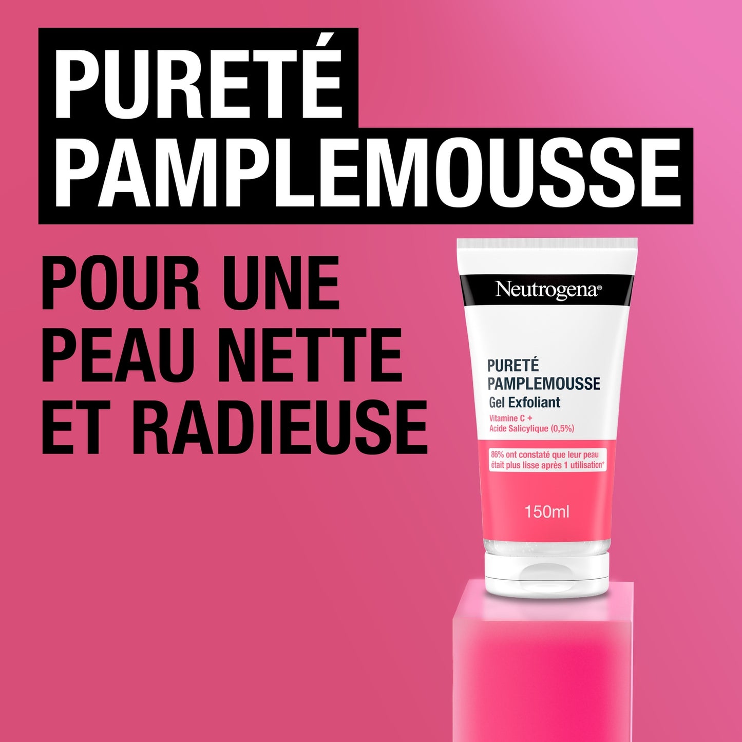 NEUTROGENA Grapefruit Purity Face Care Exfoliating Gel with Vitamin C and Salicylic Acid