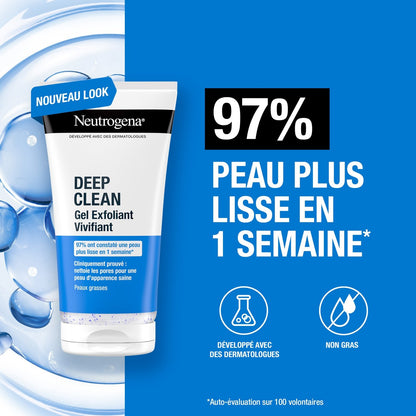 NEUTROGENA Deep Clean Invigorating Exfoliating Gel