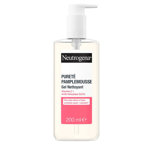 NEUTROGENA Grapefruit Purity Face Care Exfoliating Gel with Vitamin C and Salicylic Acid