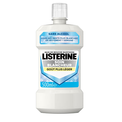 Bain de Bouche Soin Blancheur Goût Léger LISTERINE