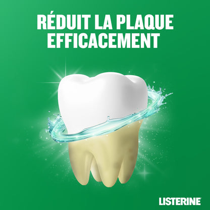 Bain de Bouche Dents et Gencives 10en1 Menthe Fraîche Sans Alcool LISTERINE