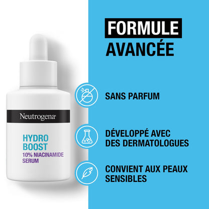 Sérum Visage Hydro Boost Acide Hyaluronique Niacinamide NEUTROGENA