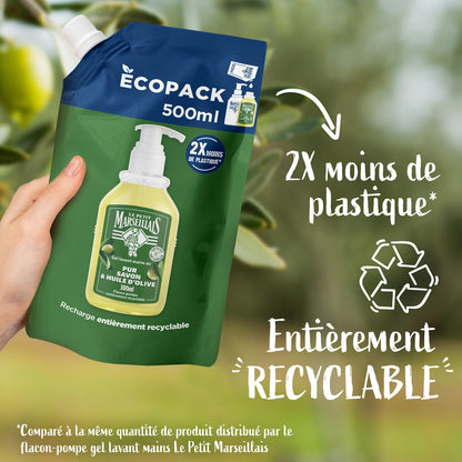 Savon Liquide Recharge Huile d'Olive LE PETIT MARSEILLAIS