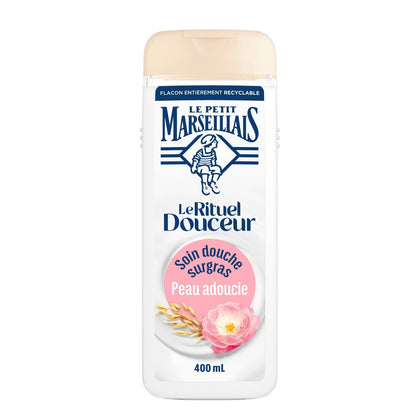 Soin Douche le Rituel Douceur  Surgras Peau Adoucie LE PETIT MARSEILLAIS